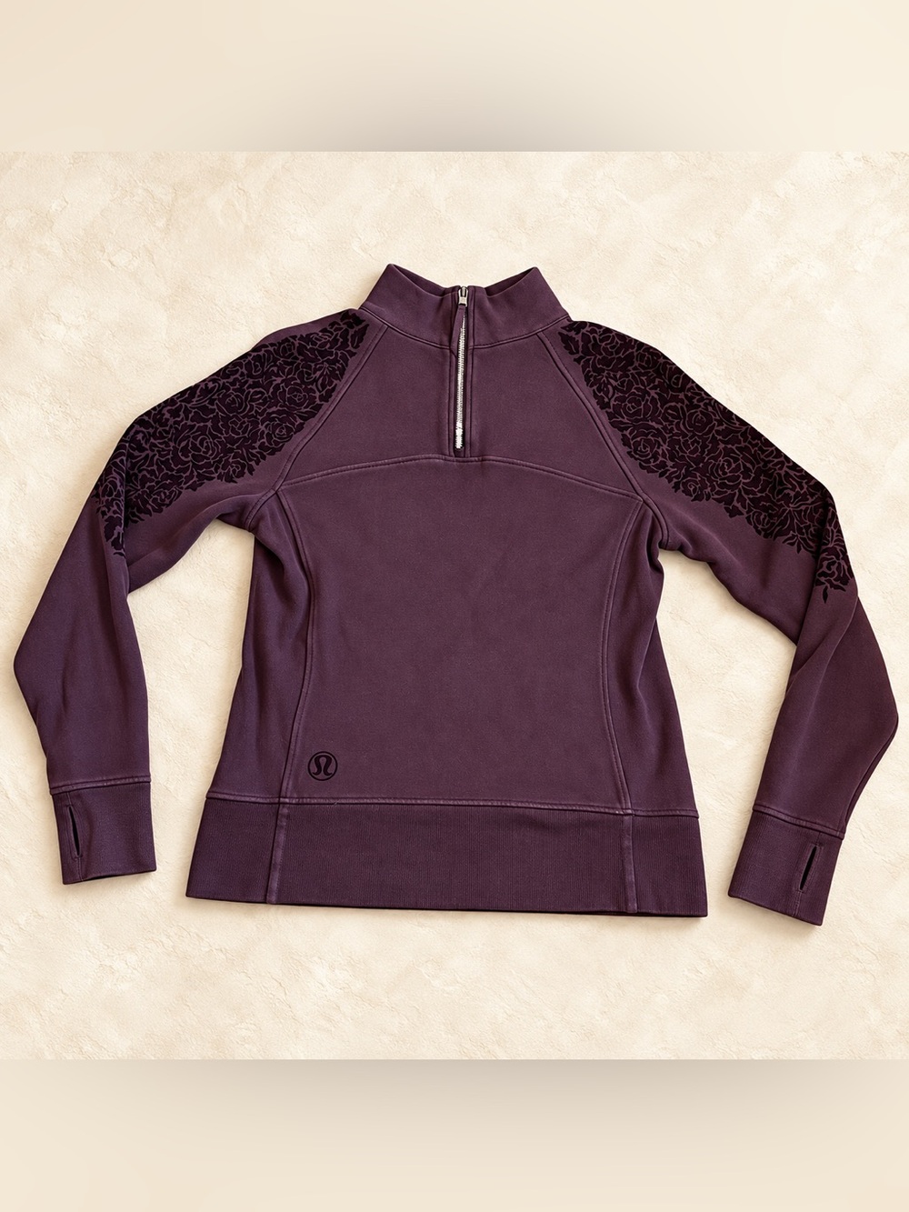 Lululemon Floral Frock Pullover Sweater Women’s M / 8